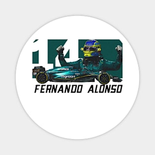 Fernando Alonso 14 Magnet